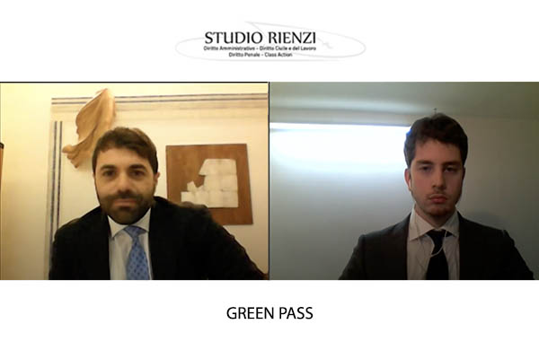 Webinar studio rienzi green pass